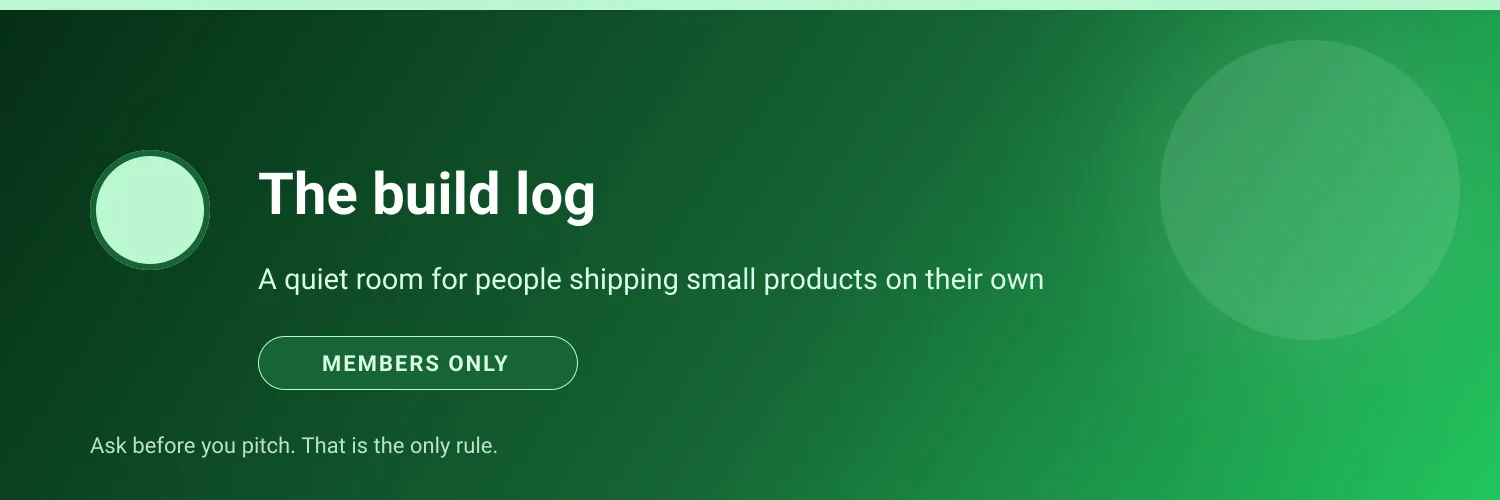 Community header