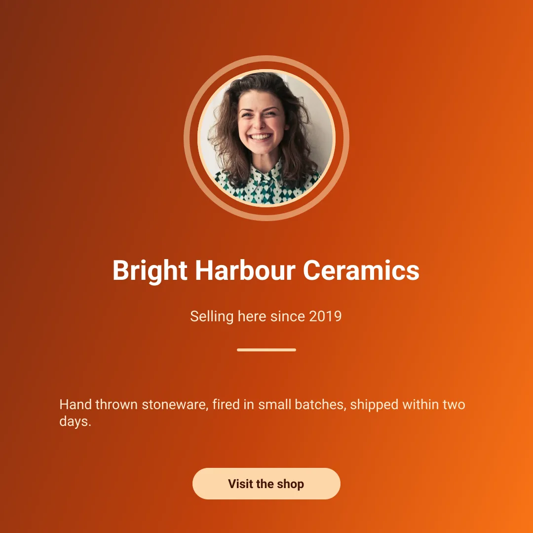 Seller profile