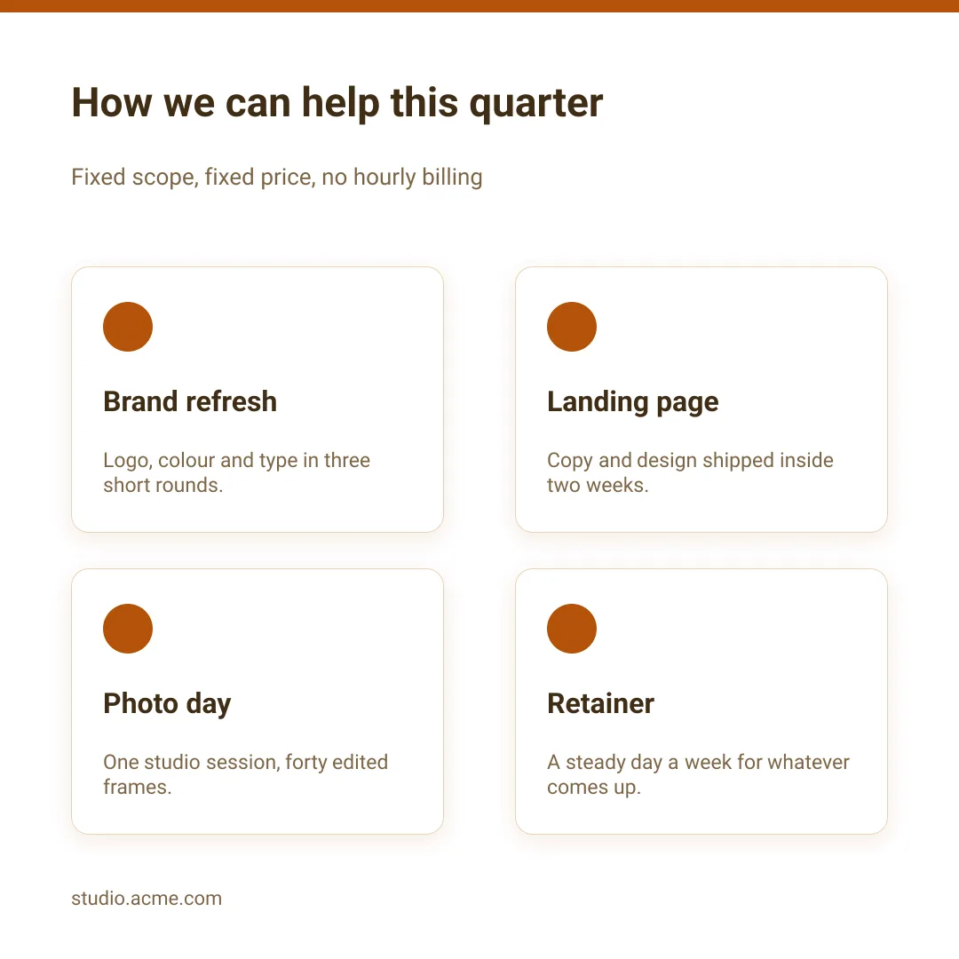 Services grid