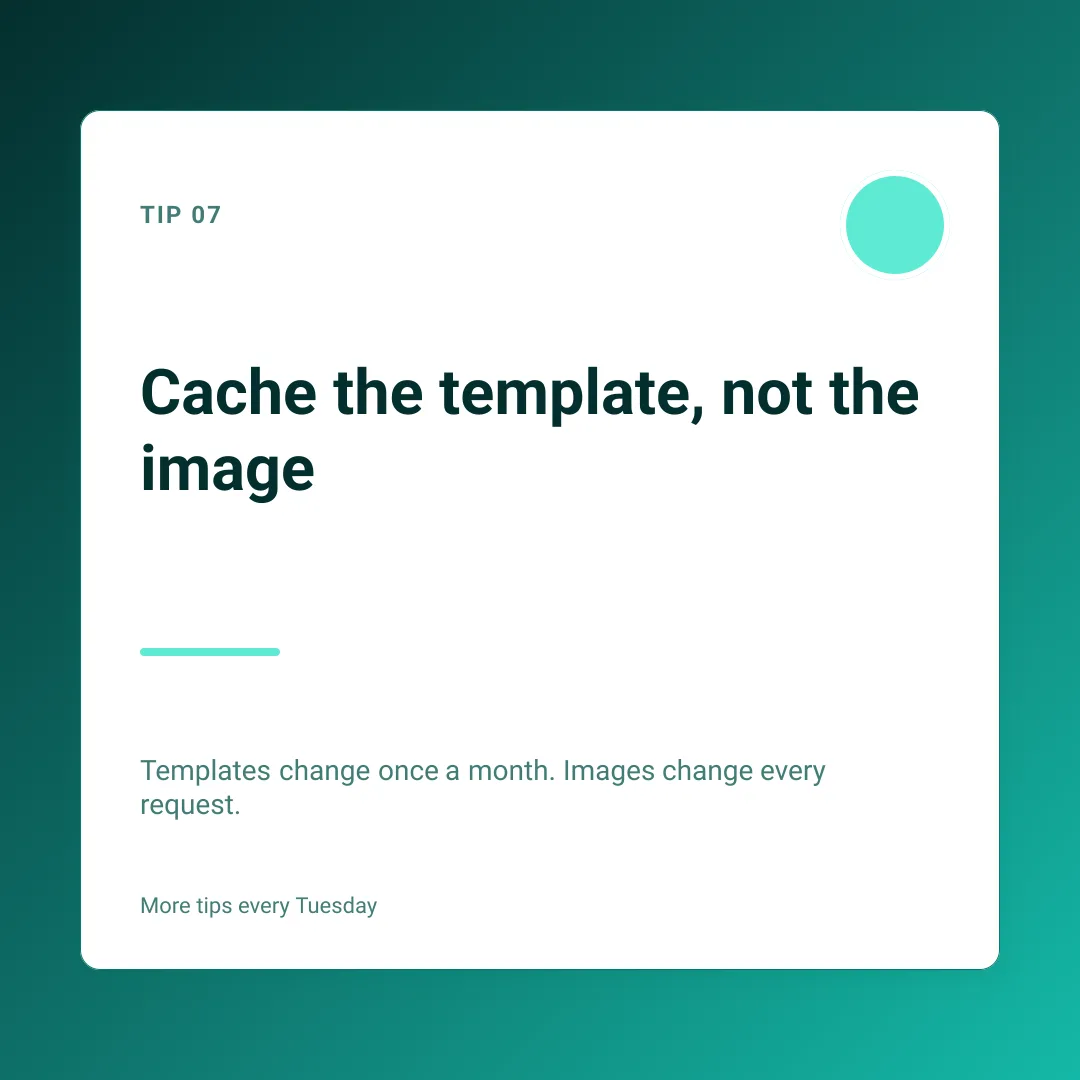 Tip card