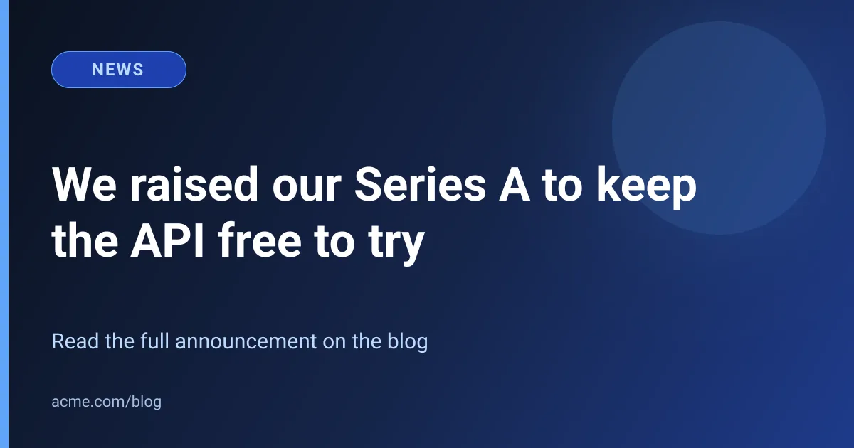 News update