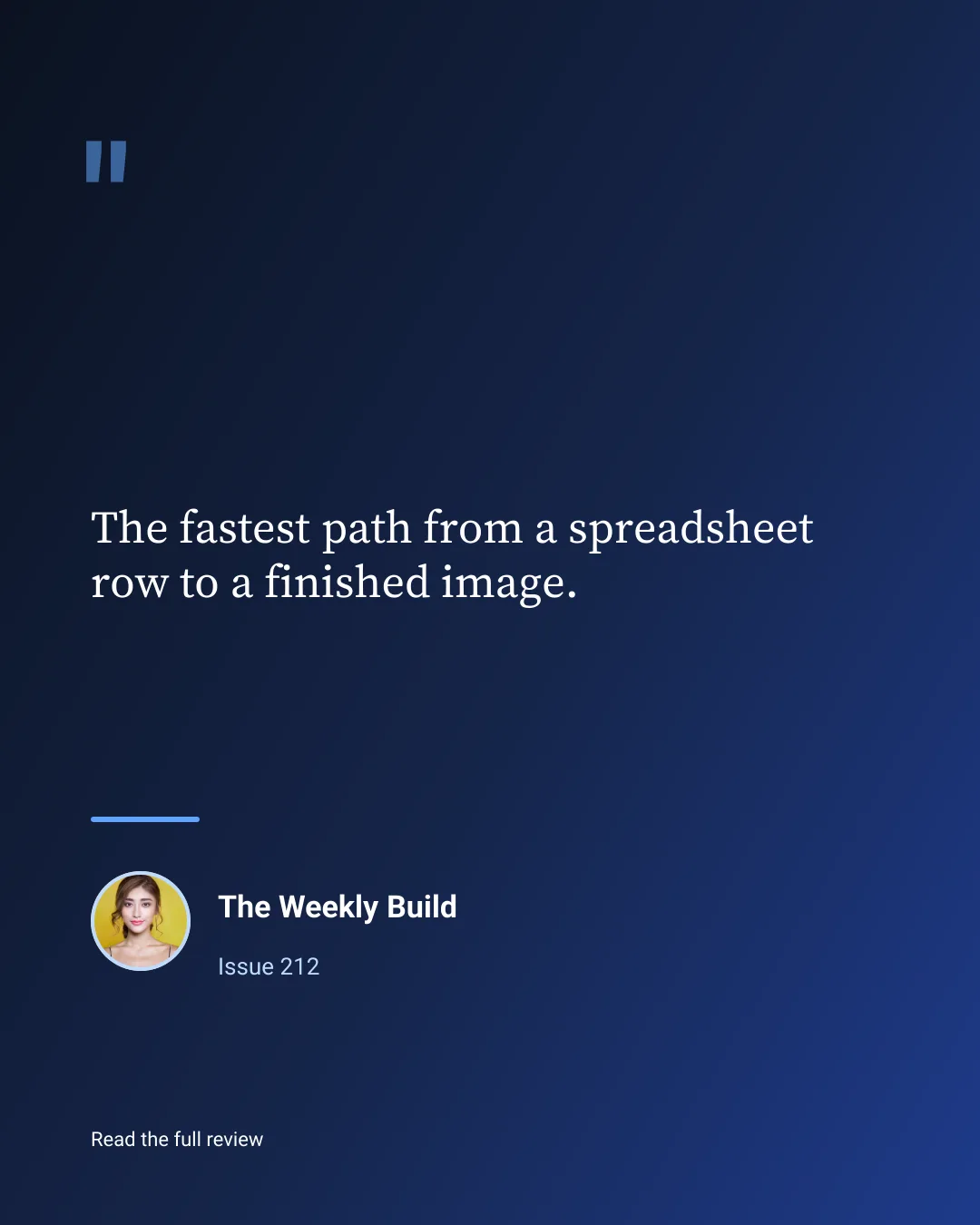 Press quote